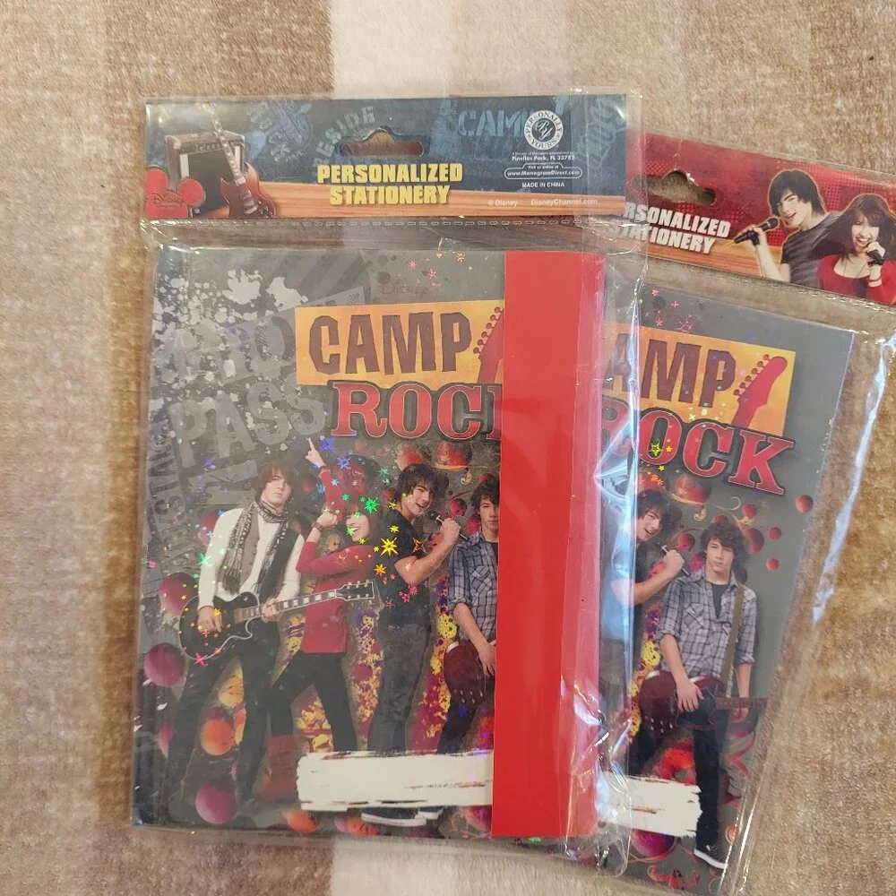Disney Camp Rock Personalized Stationery Set (2 Pack)